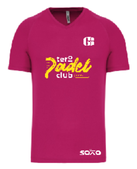T-shirt Foncé Fushia