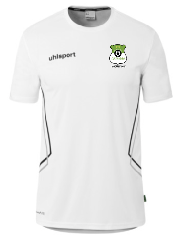Poly shirt Condruzien blanc + logo (article du pack)